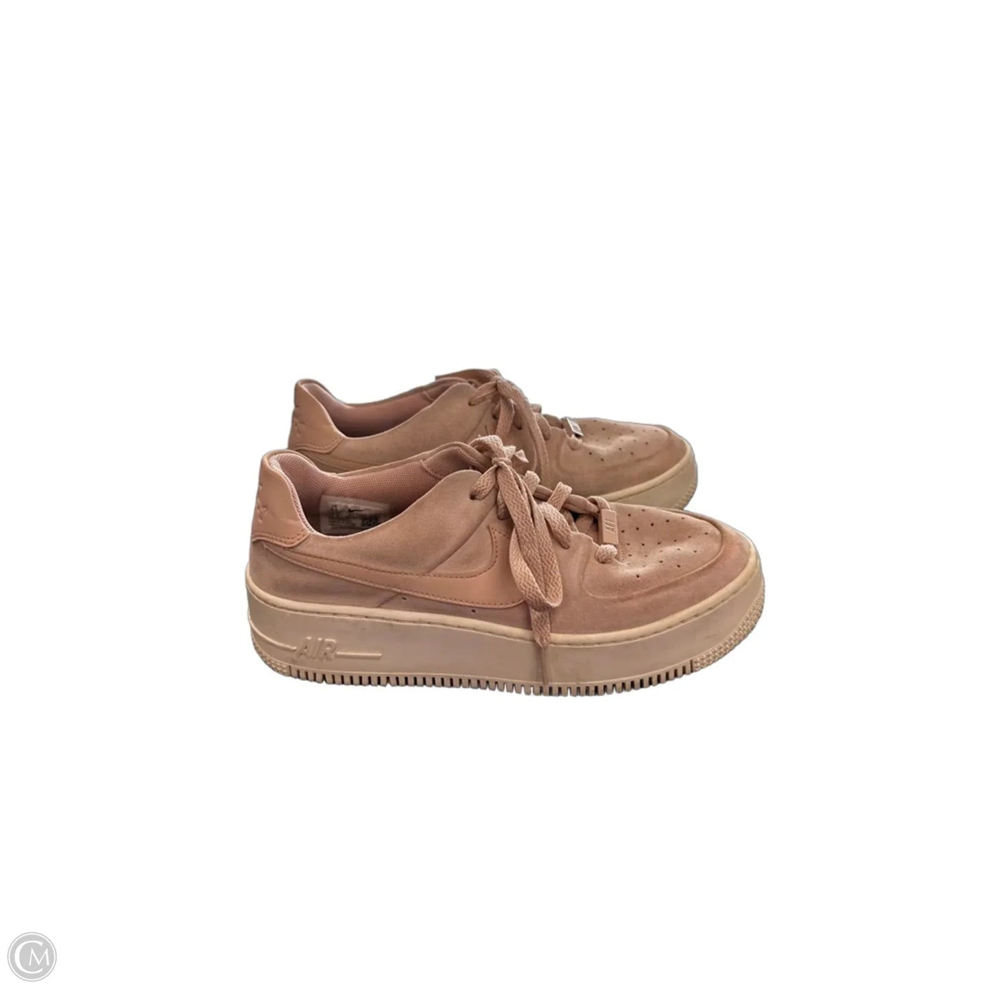 Shoes Sneakers By Nike In Beige, Size: 8.5