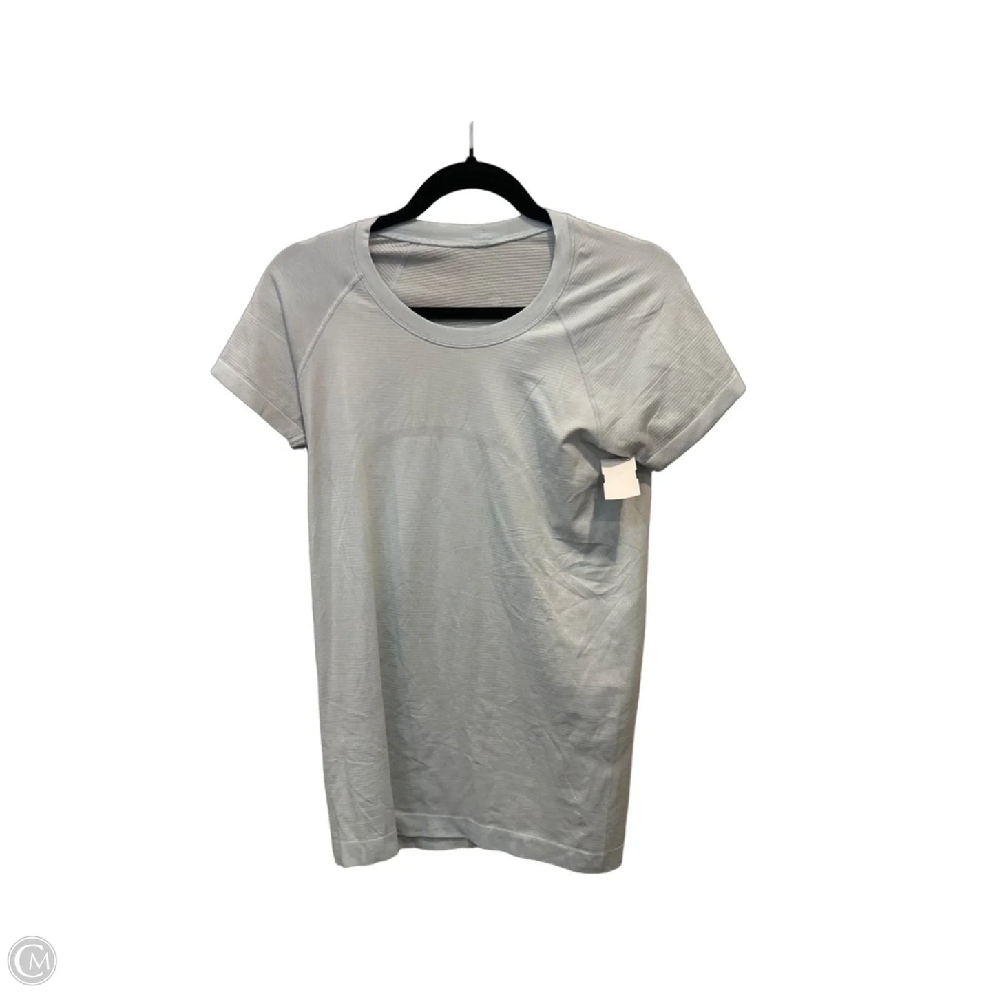 Athletic Top Short Sleeve By Lululemon In Blue, Size: M