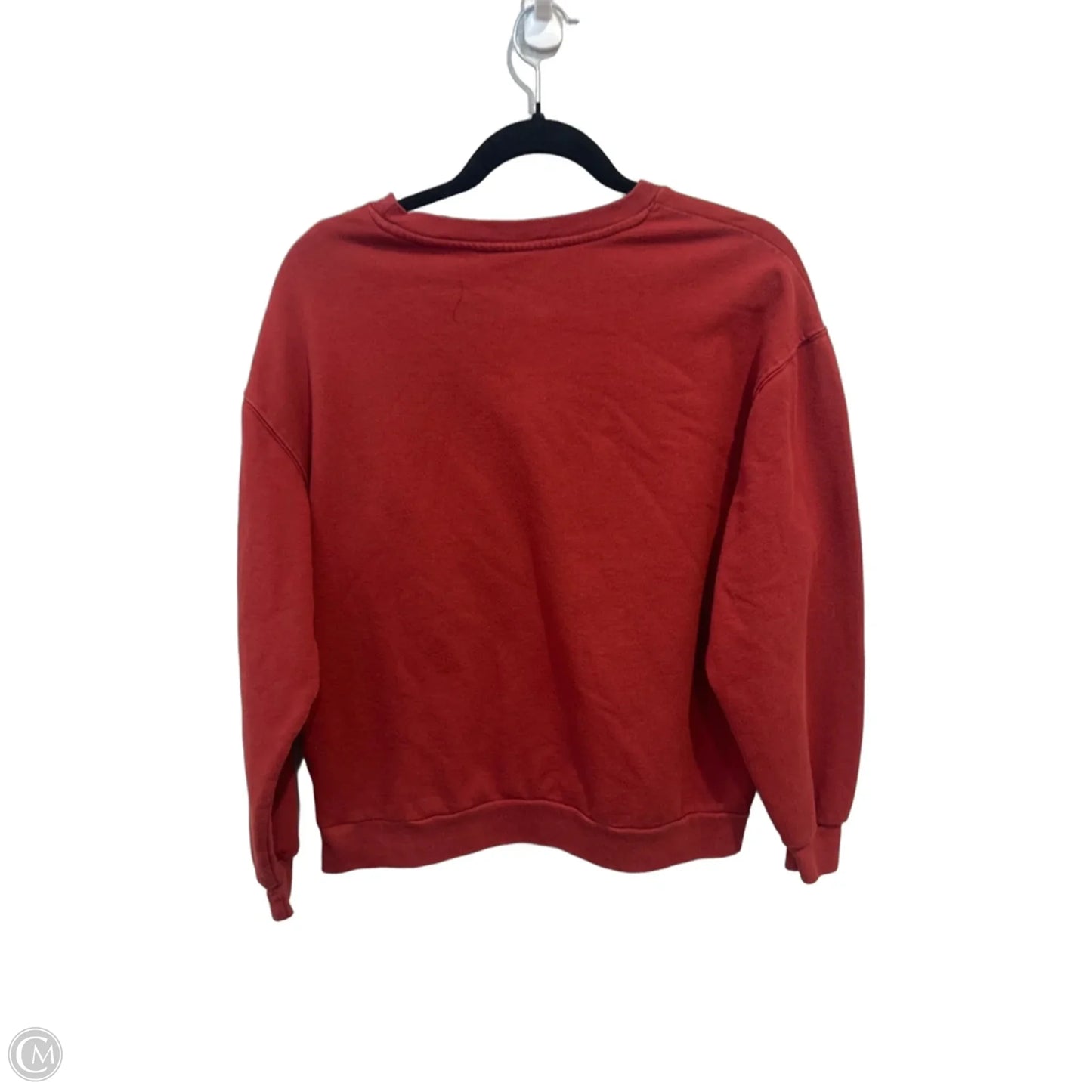 Sweatshirt Crewneck By Clothes Mentor In Red, Size: M
