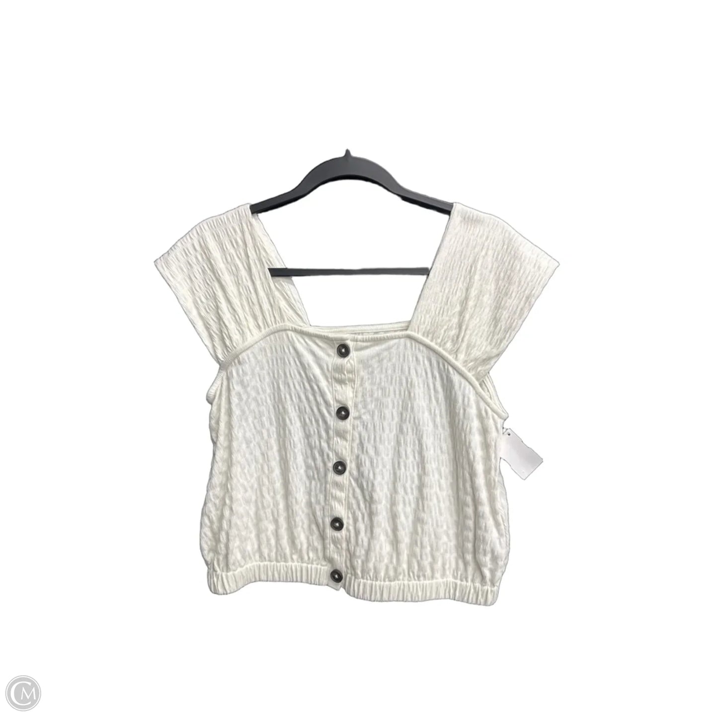 Top Sleeveless By Madewell In Cream, Size: S