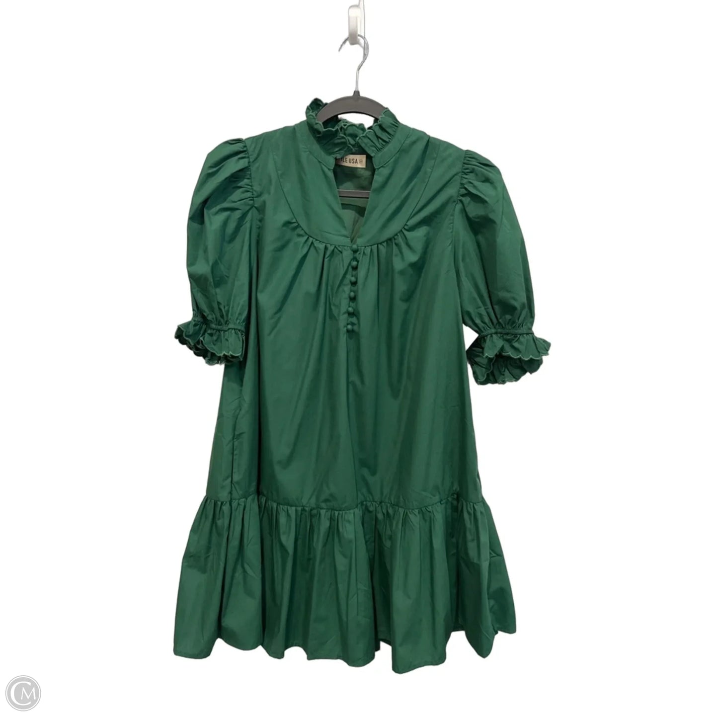 Dress Casual Short By Clothes Mentor In Green, Size: M