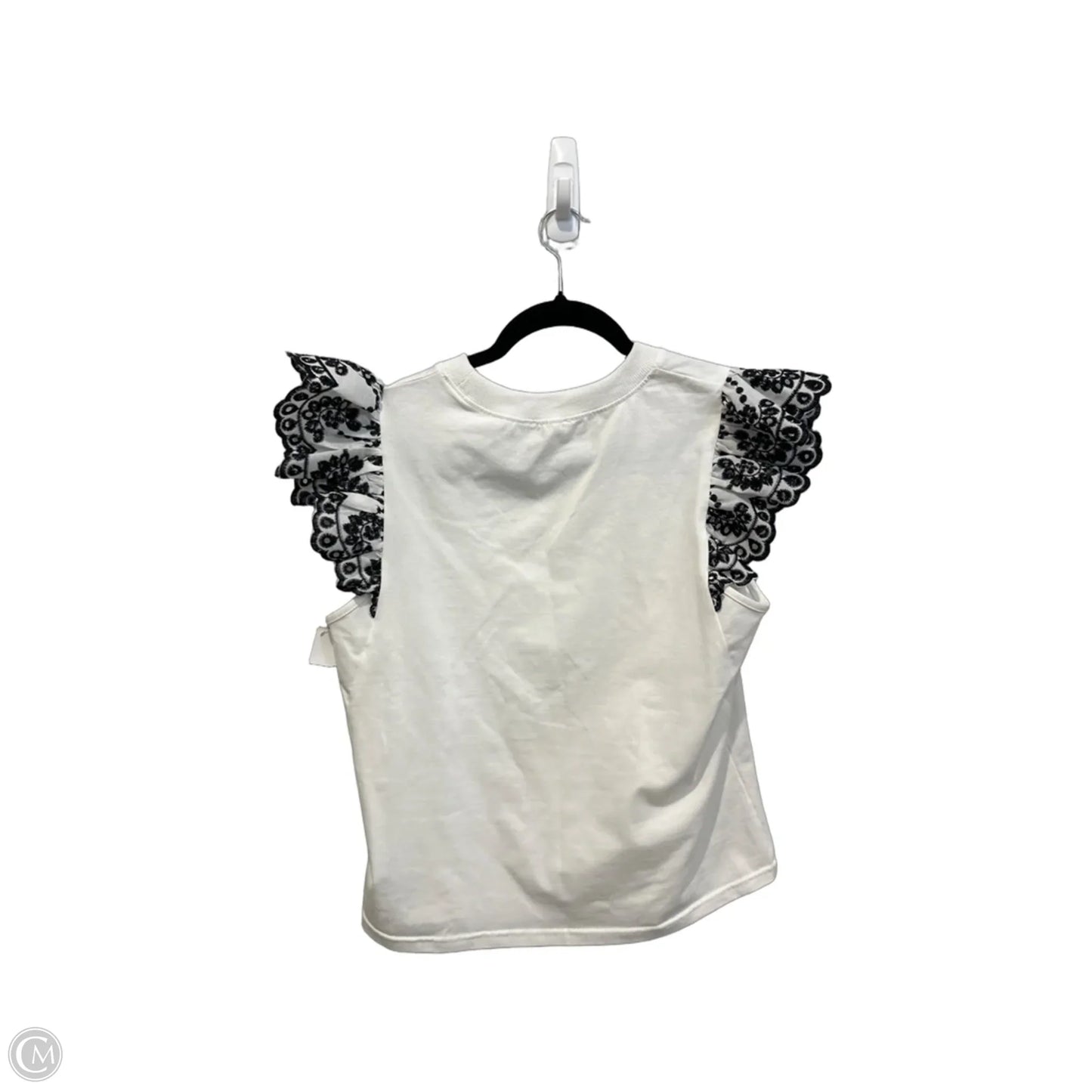 Top Sleeveless By Tcec In White, Size: M