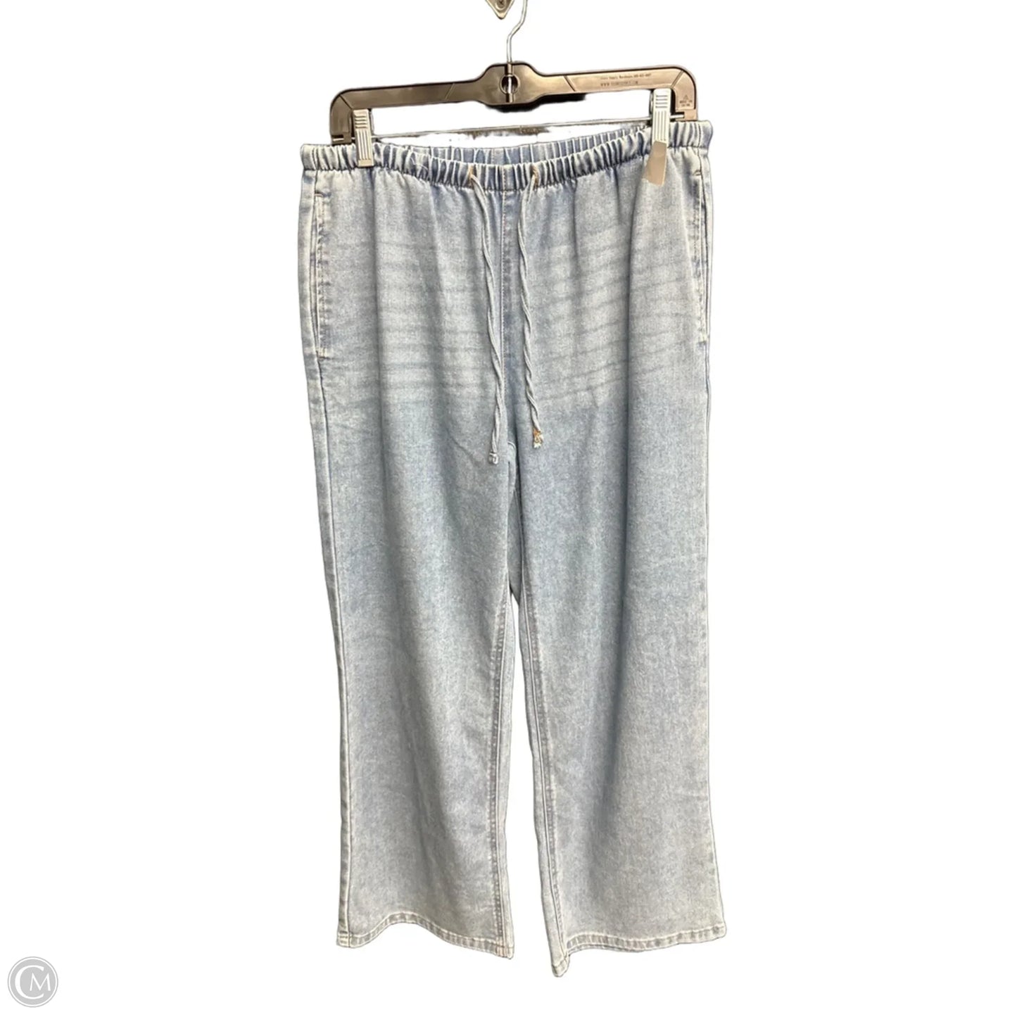 Jeans Wide Leg By Vanilla Star In Blue Denim, Size: 8