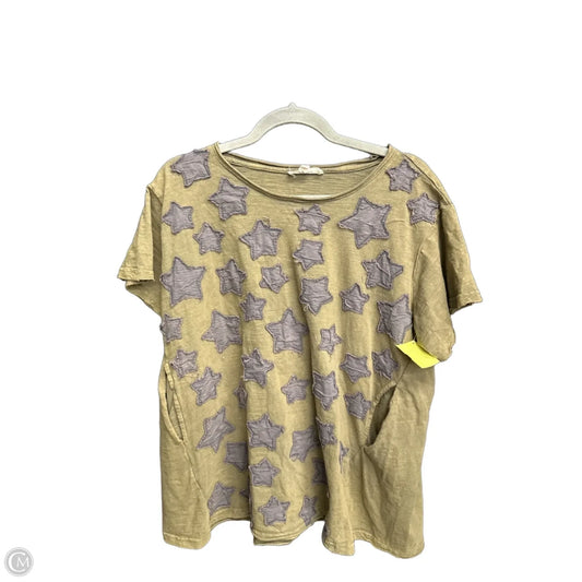 Top Short Sleeve By Clothes Mentor In Green, Size: S
