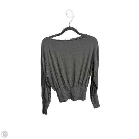 Top Long Sleeve By Madewell In Black, Size: S