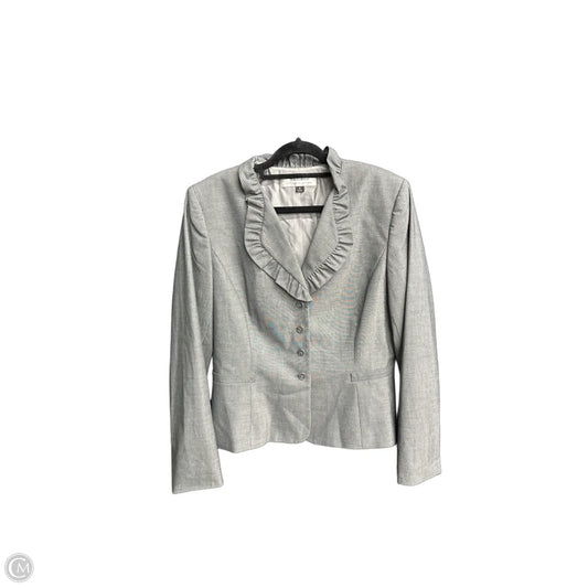 Blazer By Tahari In Grey, Size: M