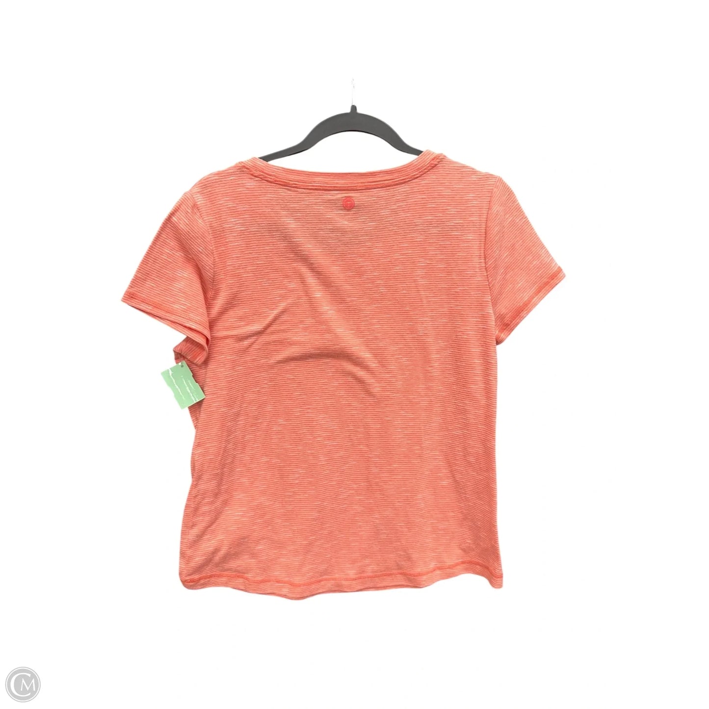 Top Short Sleeve By Talbots In Orange, Size: Mp
