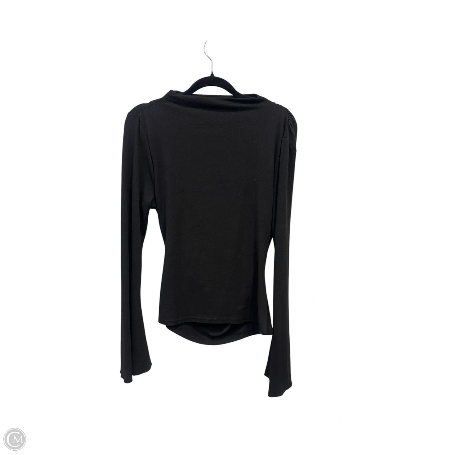 Top Long Sleeve By Shinestar In Black, Size: M