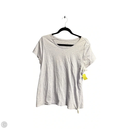 Top Short Sleeve Basic By Pure Jill In Purple, Size: Lp