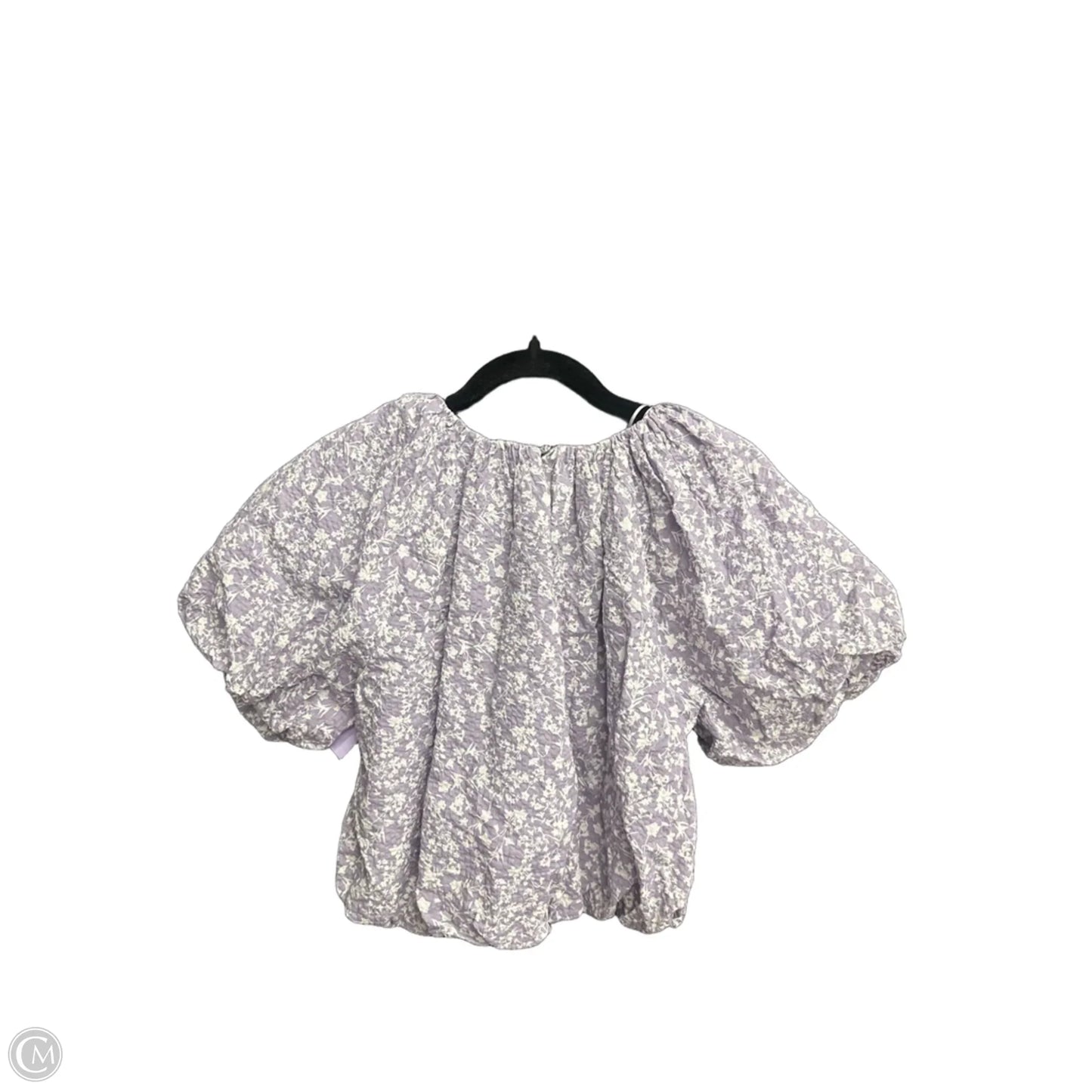 Top Short Sleeve By Clothes Mentor In Floral Print, Size: Xs