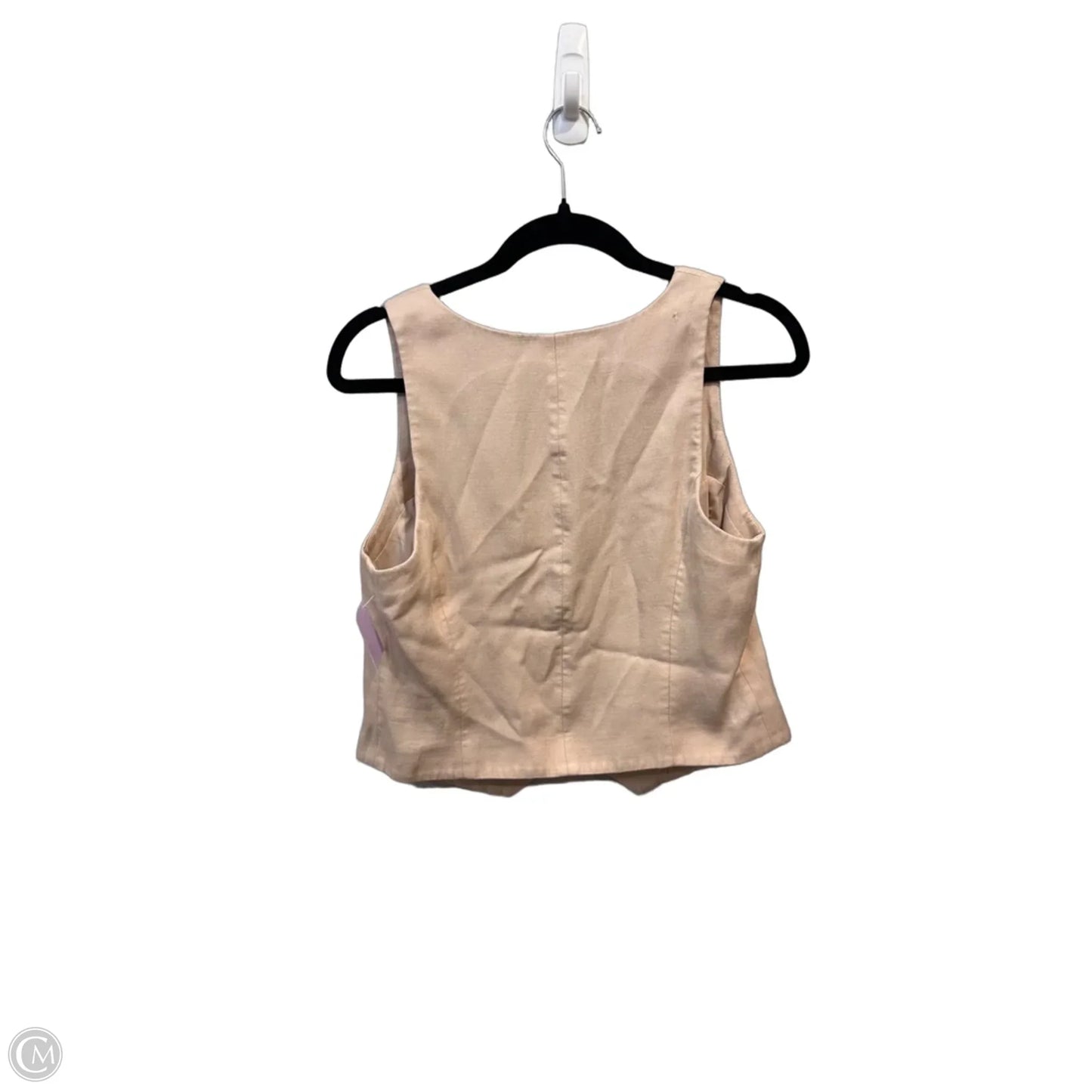 Vest Other By Express In Beige, Size: S