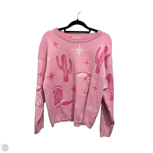 Sweater By Pink Clover In Pink, Size: L