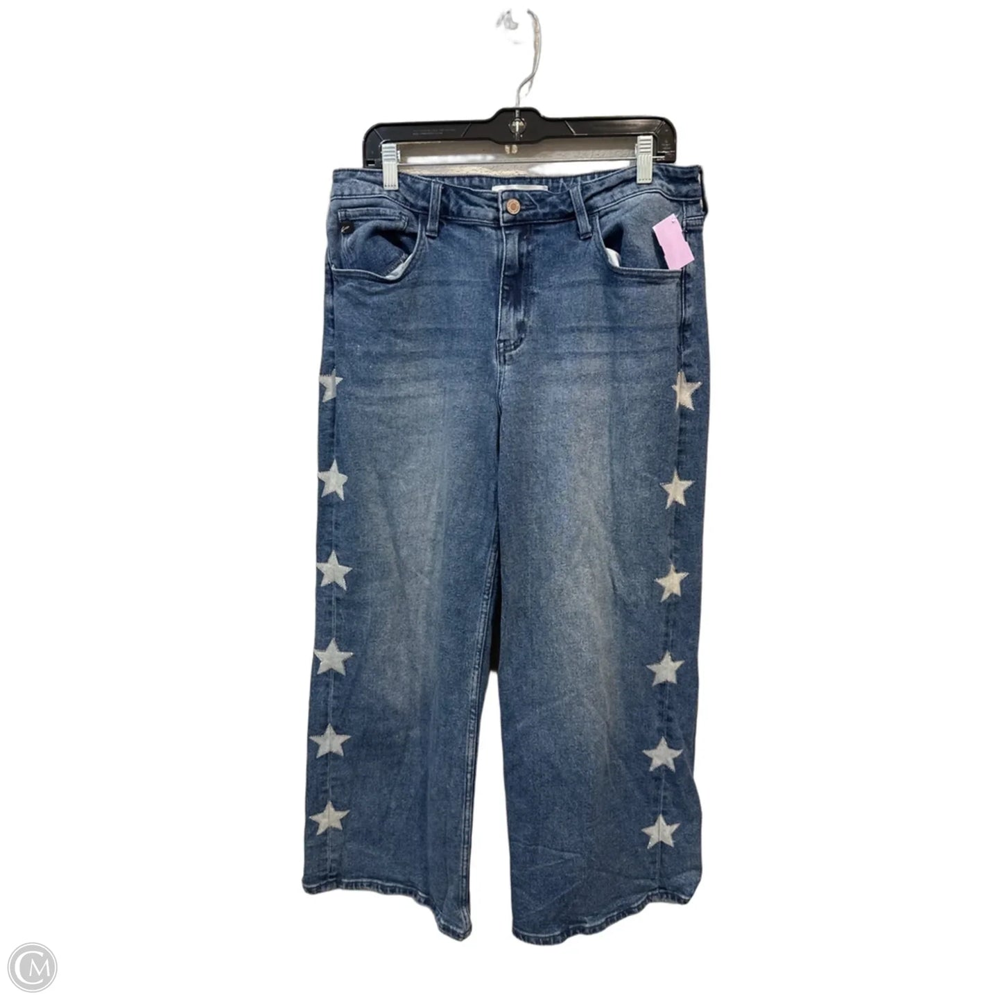 Jeans Straight By Kancan In Blue Denim, Size: 10