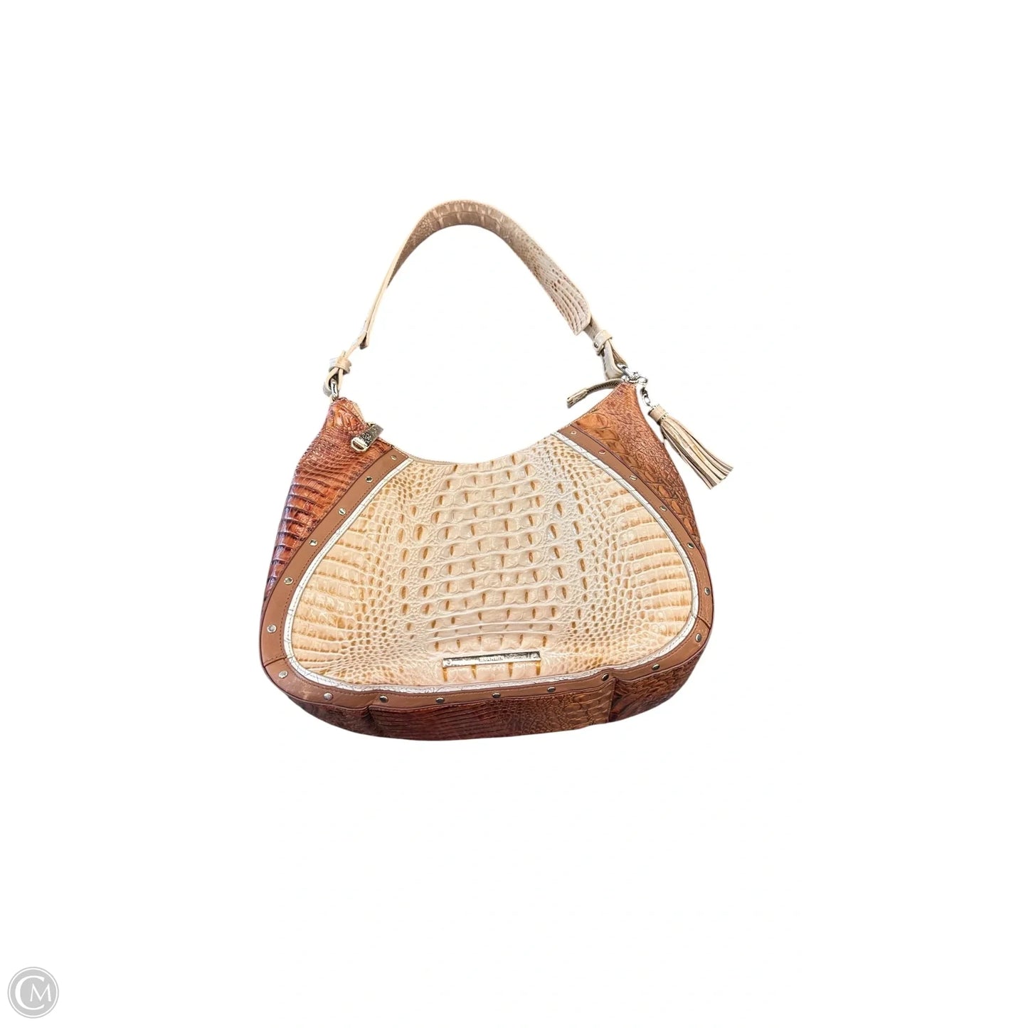 Handbag Designer By Brahmin, Size: Medium
