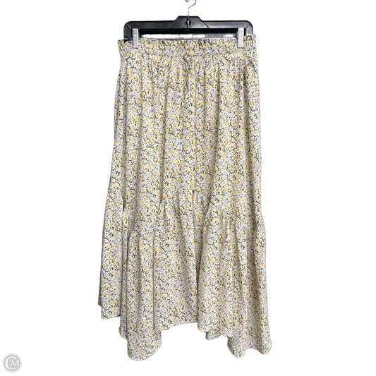 Skirt Maxi By Clothes Mentor In Floral Print, Size: 12