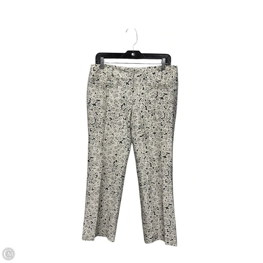 Pants Designer By Tory Burch In Floral Print, Size: 4
