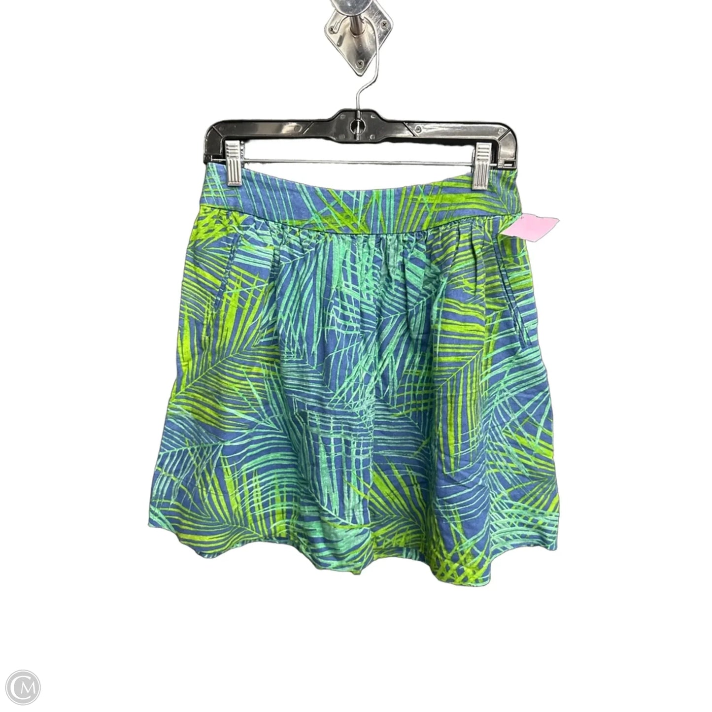 Skirt Mini & Short By Banana Republic In Tropical Print, Size: 4