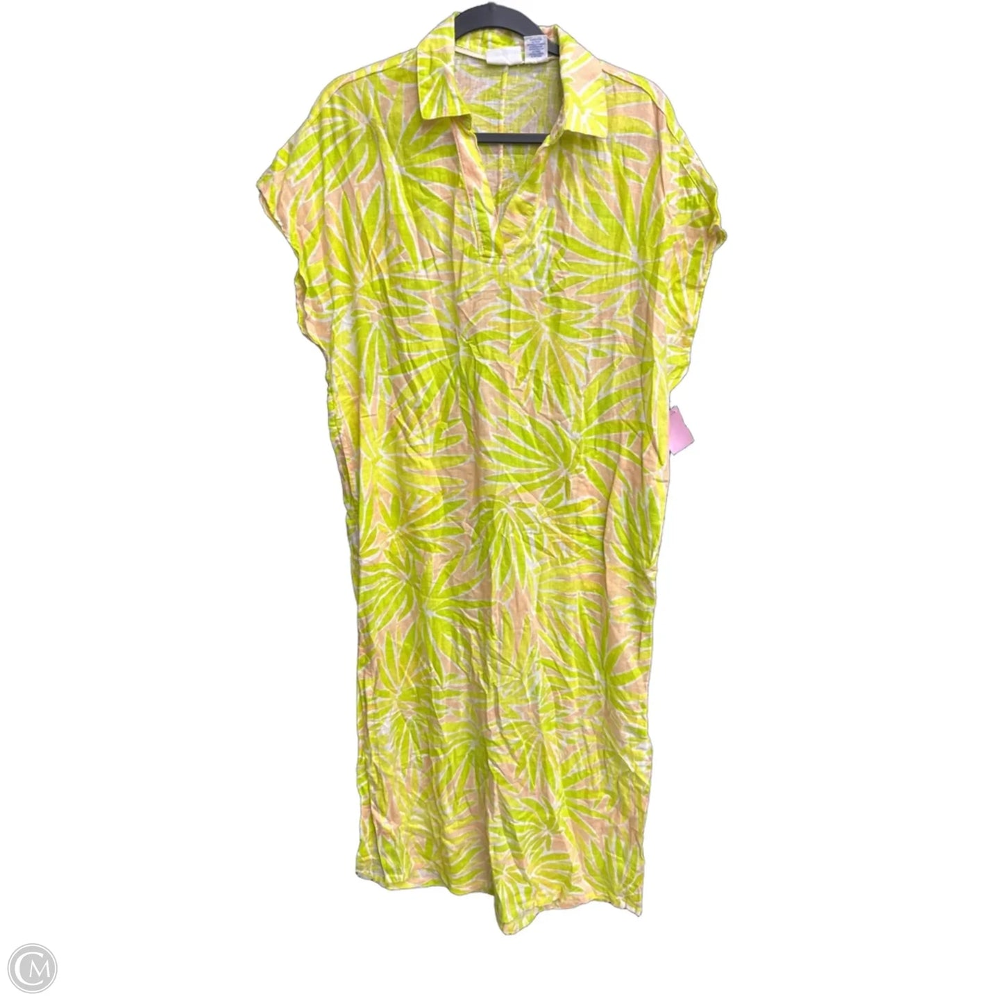Dress Casual Maxi By Sigrid Olsen In Tropical Print, Size: S