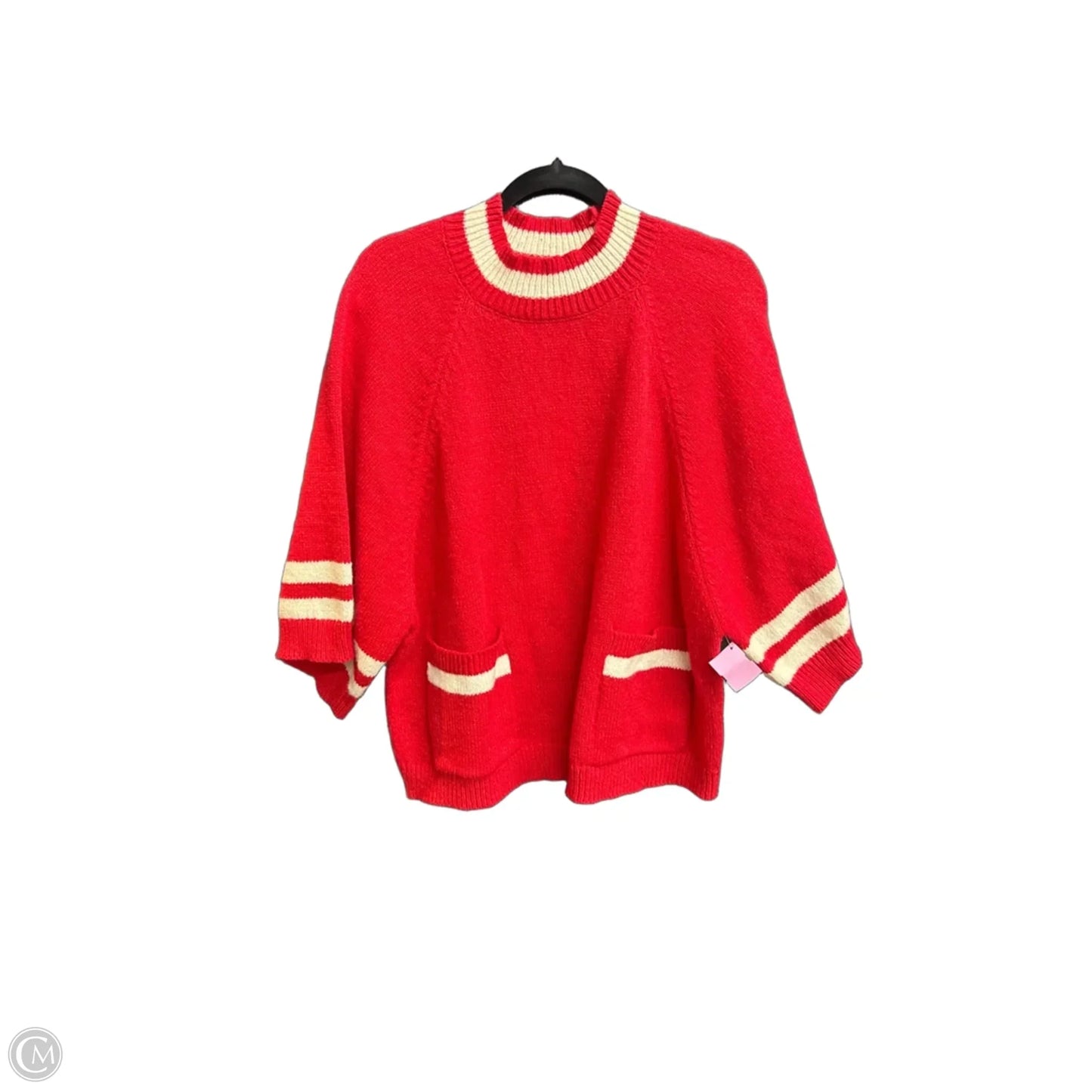 Top Short Sleeve By Jodifl In Red, Size: M