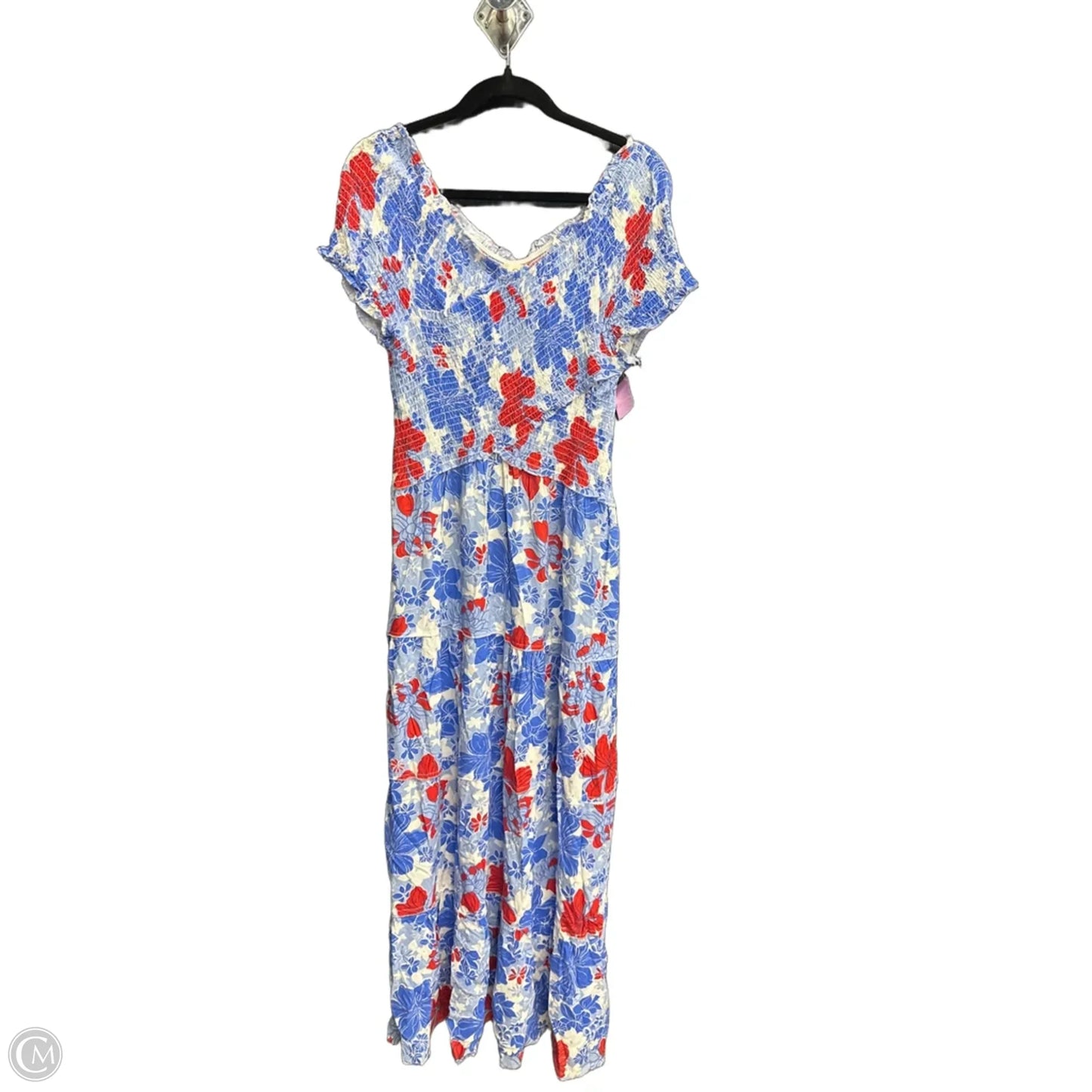 Dress Casual Maxi By Jessica Simpson In Floral Print, Size: Xl