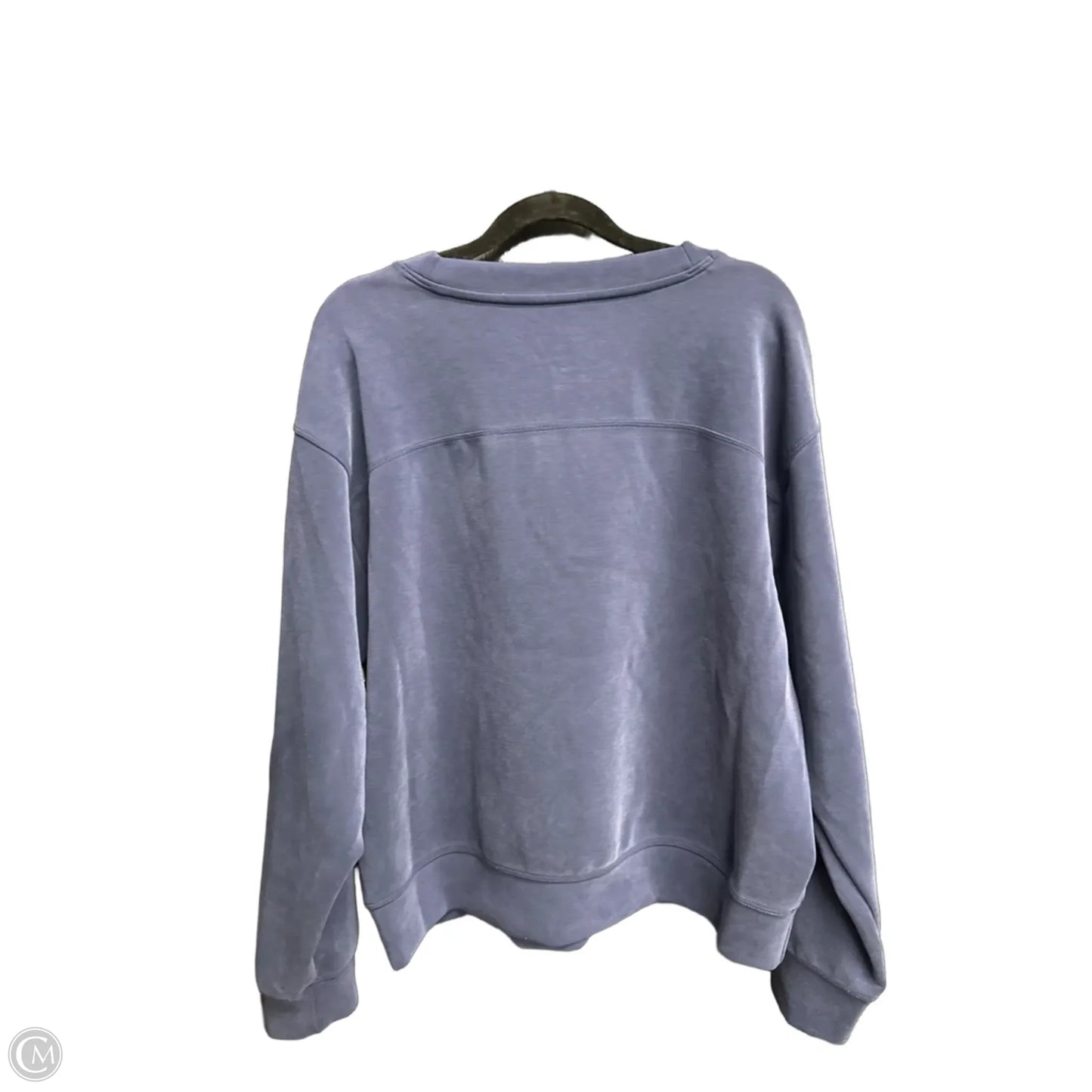 Top Long Sleeve By A New Day In Navy, Size: M