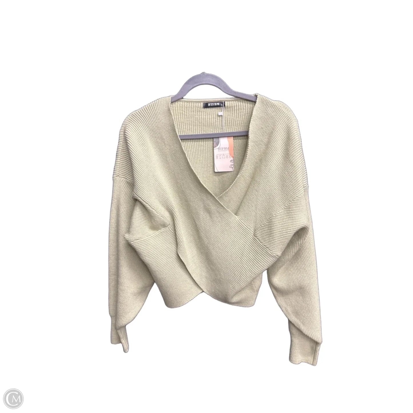 Sweater By Btfbm In Green, Size: M