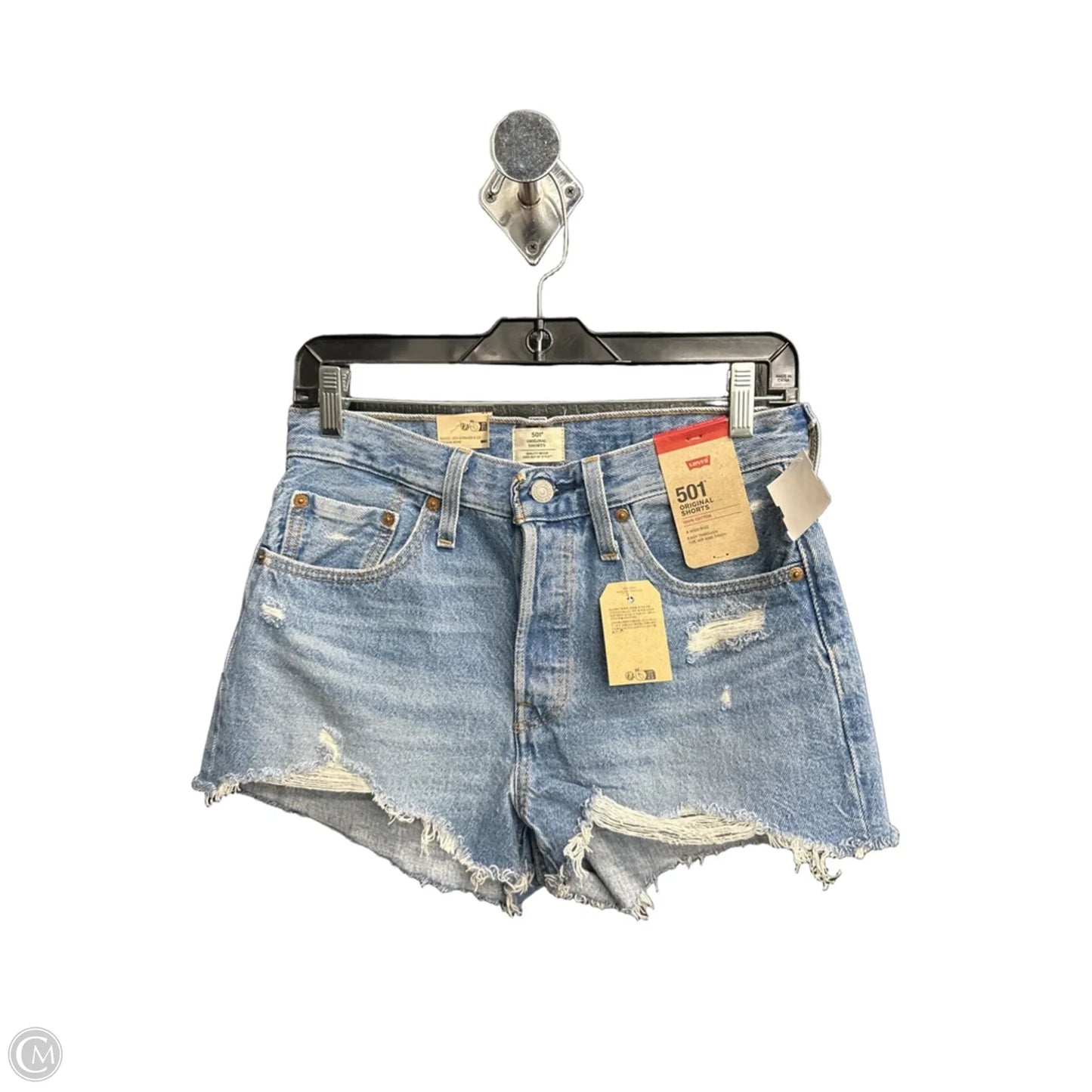 Shorts By Levis In Blue Denim, Size: 4