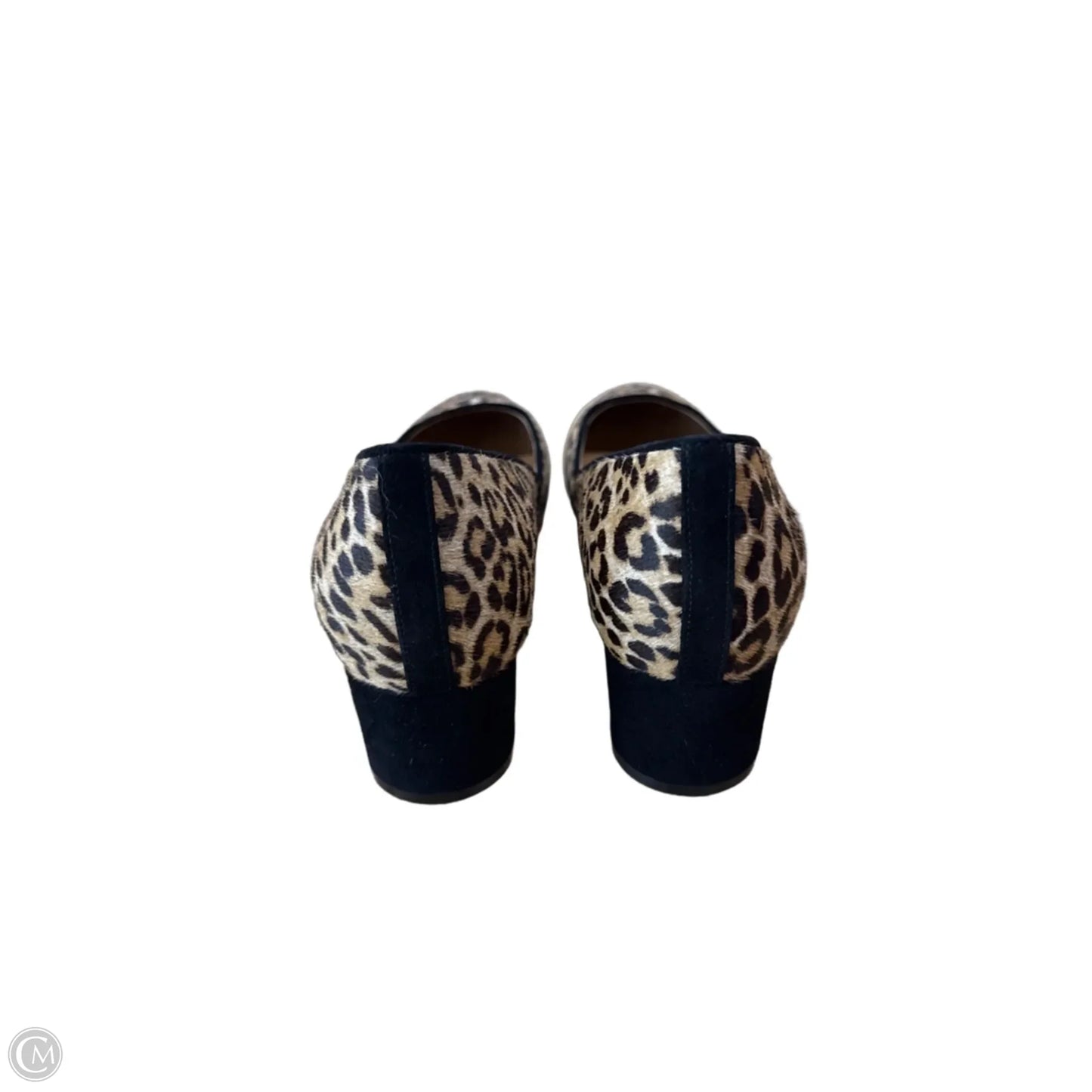 Shoes Heels Block By Johnston & Murphy In Leopard Print, Size: 8