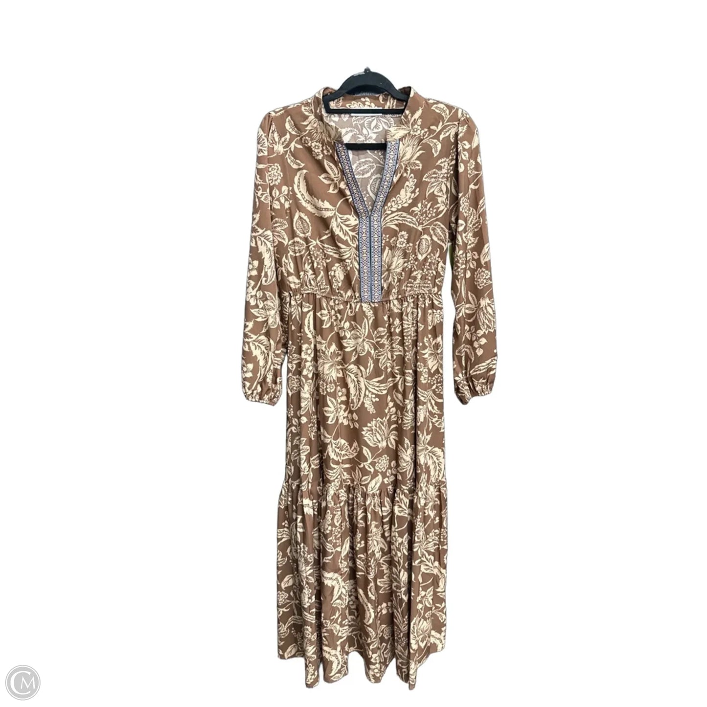 Dress Casual Maxi By Rusttydustty In Floral Print, Size: M