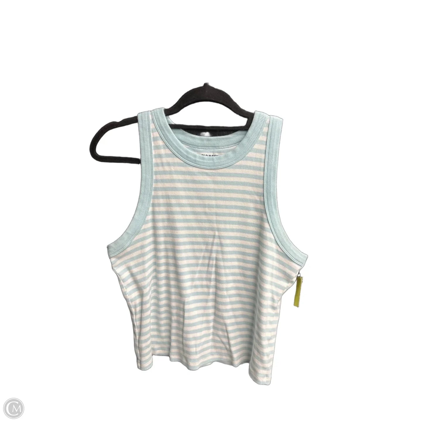 Top Sleeveless By Old Navy In Striped Pattern, Size: Xl