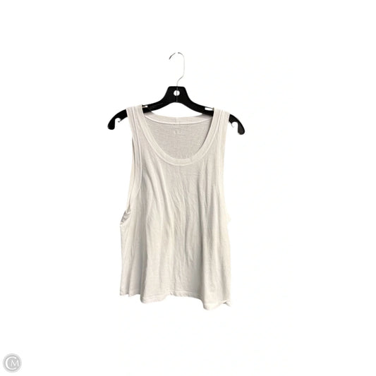 Athletic Tank Top By Alo In White, Size: M