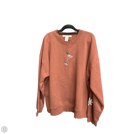 Sweatshirt Crewneck By Altard State In Maroon, Size: M