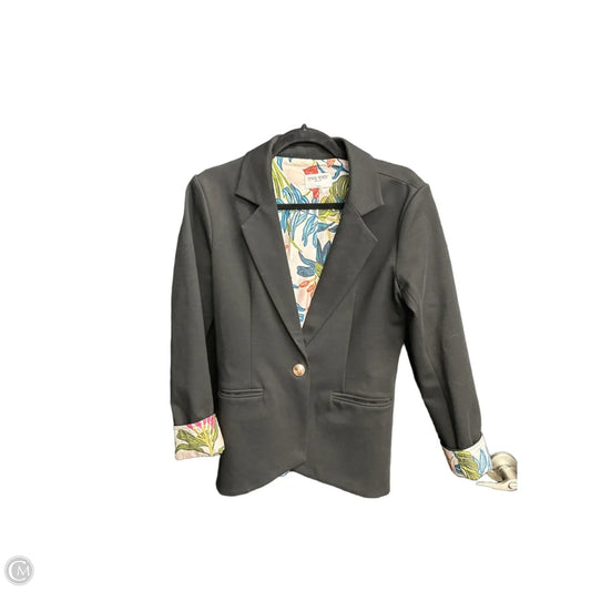 Blazer By Clothes Mentor In Black, Size: S