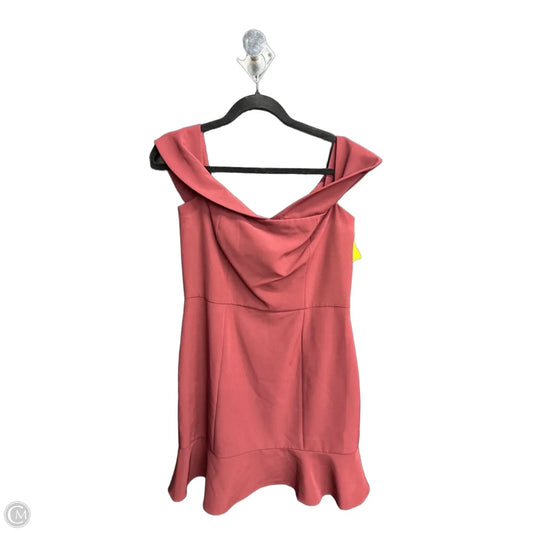 Dress Party Short By Gianni Bini In Maroon, Size: 10