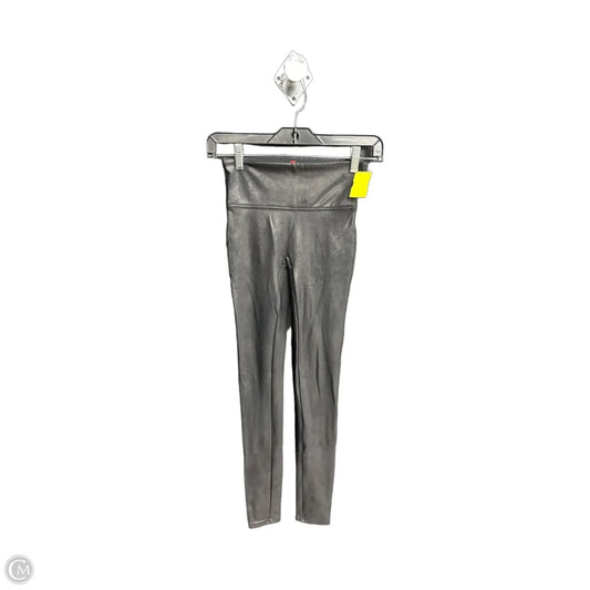 Athletic Leggings By Spanx In Black, Size: Xs