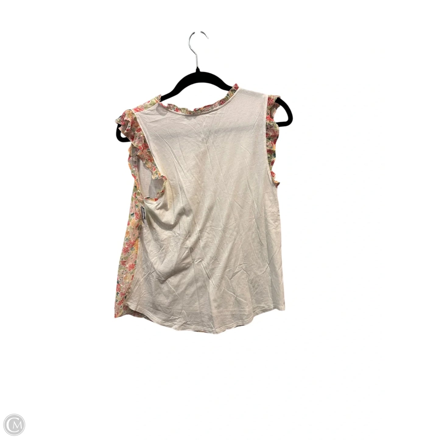 Top Sleeveless By Clothes Mentor In Floral Print, Size: M