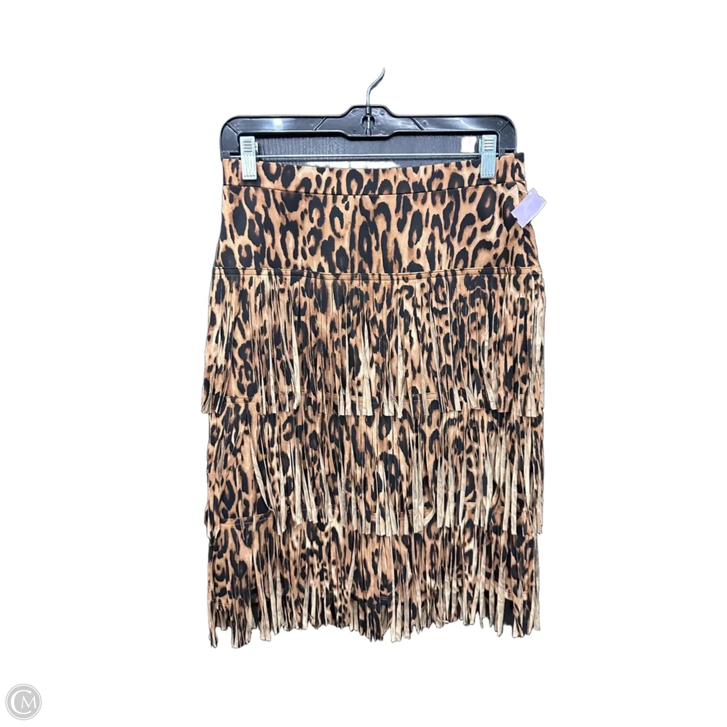 Skirt Maxi By Chicos In Leopard Print, Size: S