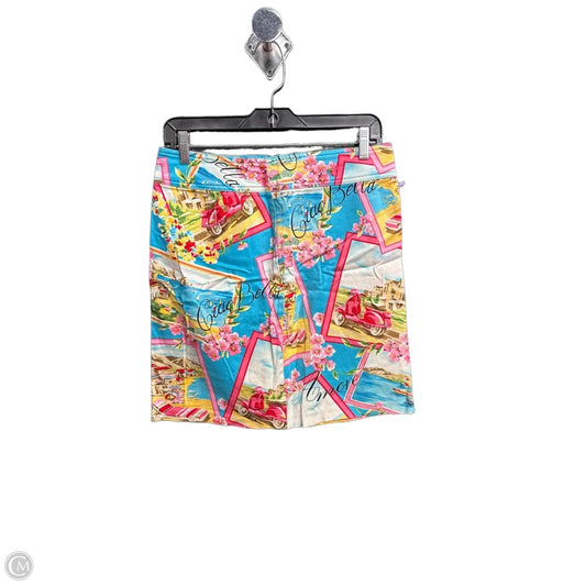 Skirt Mini & Short By New York And Co In Multi-colored, Size: 4