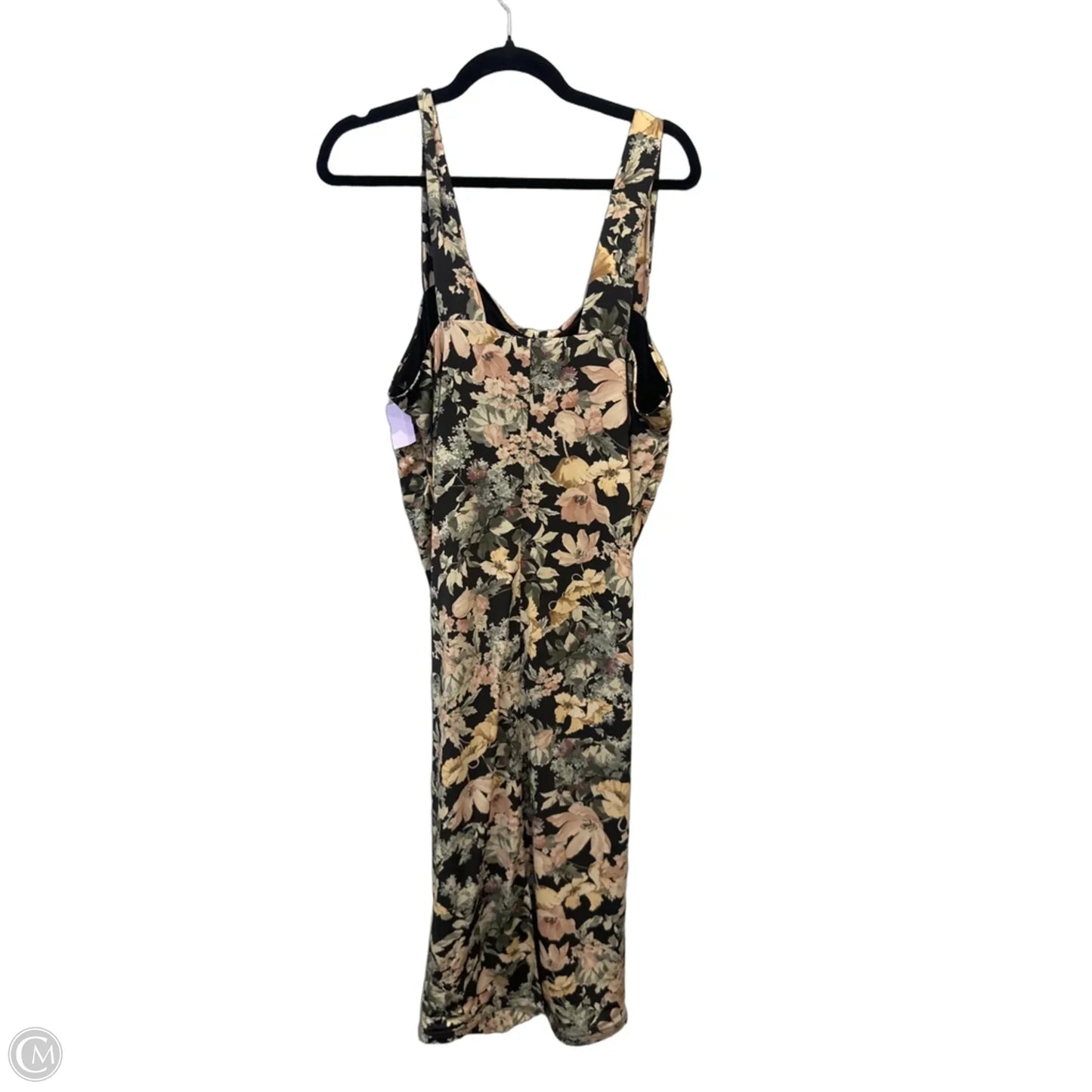 Dress Casual Maxi By Maurices In Floral Print, Size: Xl