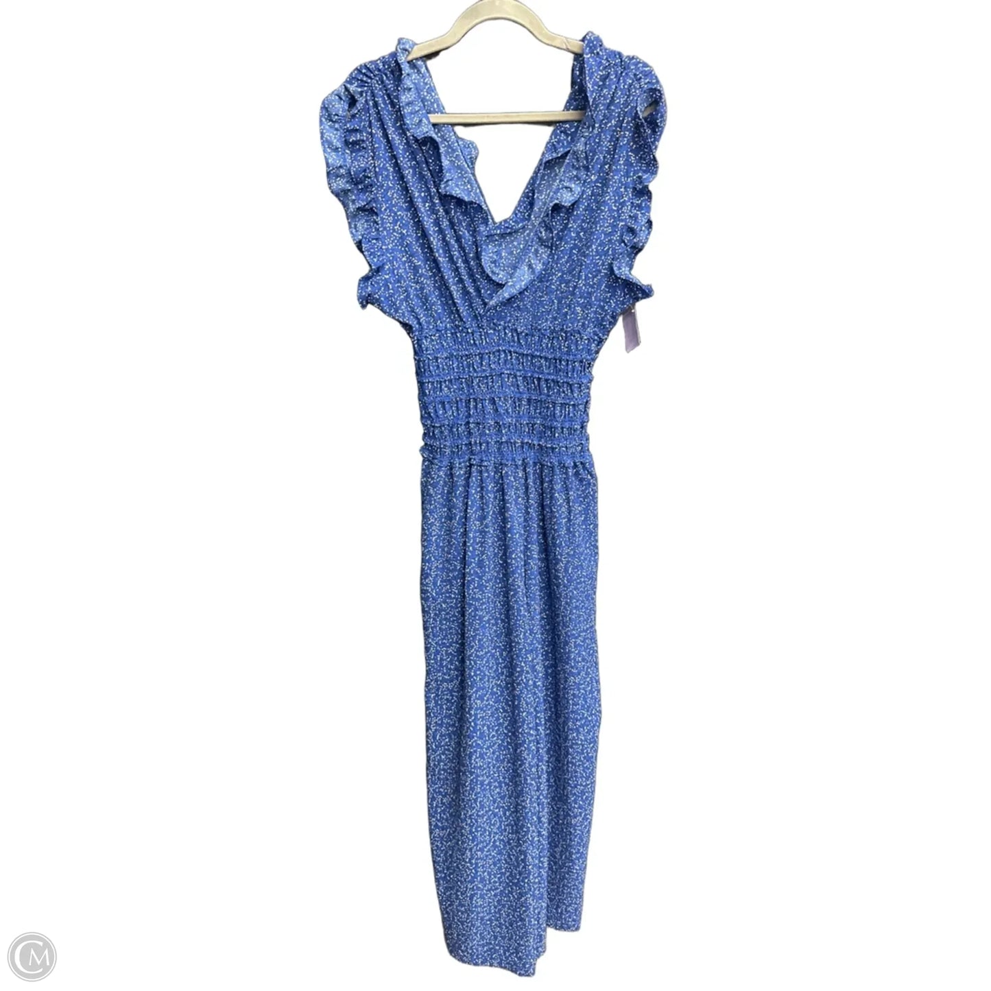 Dress Casual Maxi By Max Studio In Blue, Size: L