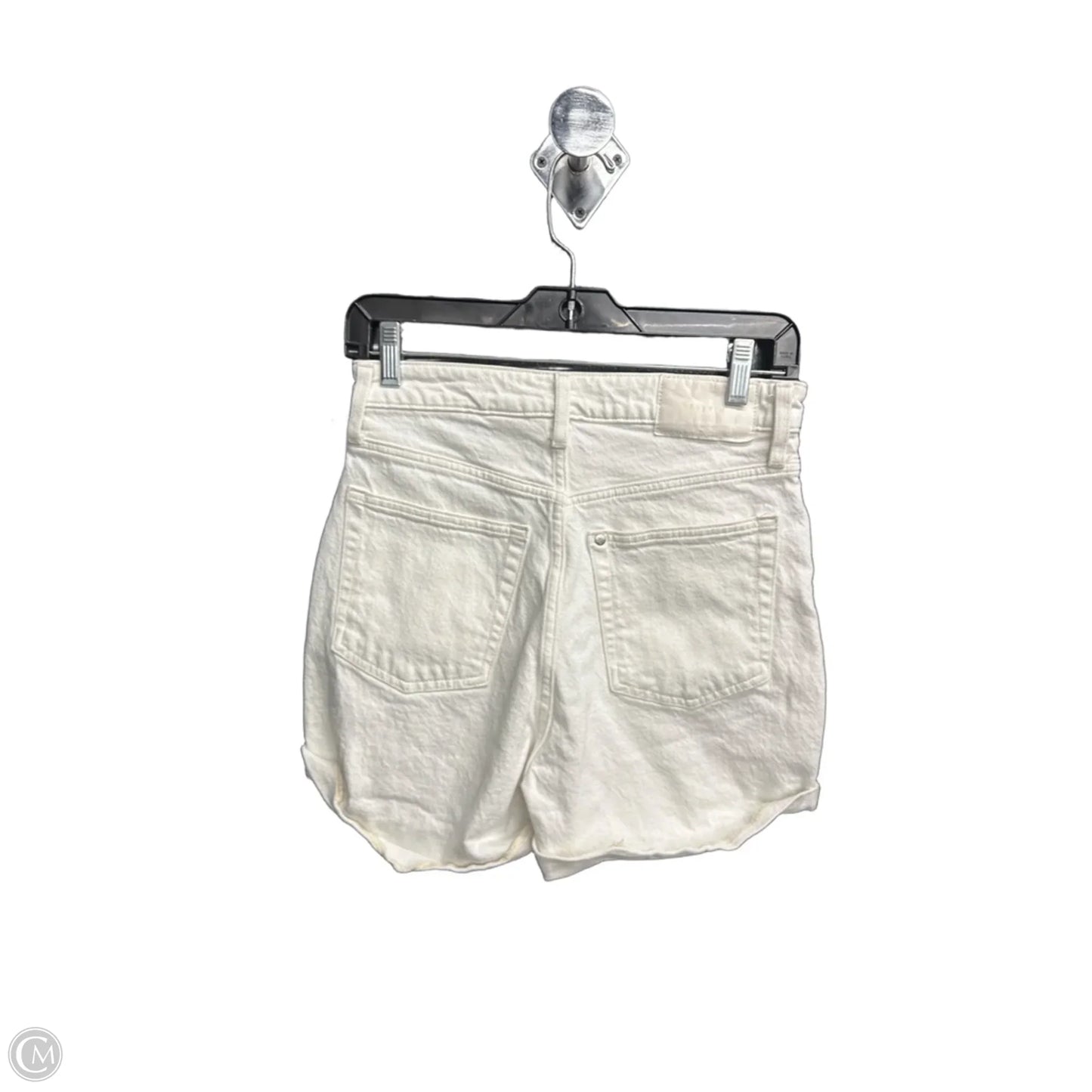 Shorts By H&m In White Denim, Size: 4