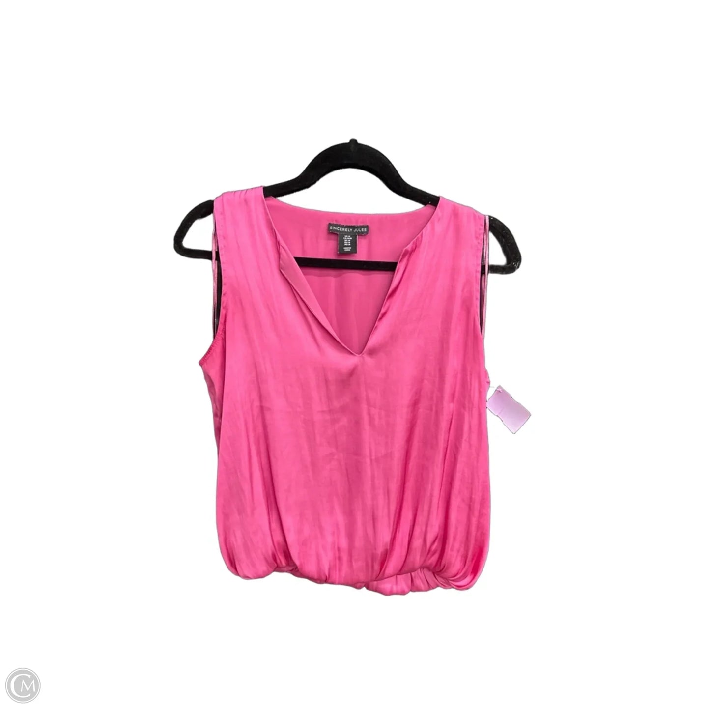 Top Sleeveless By Sincerely Jules In Pink, Size: M