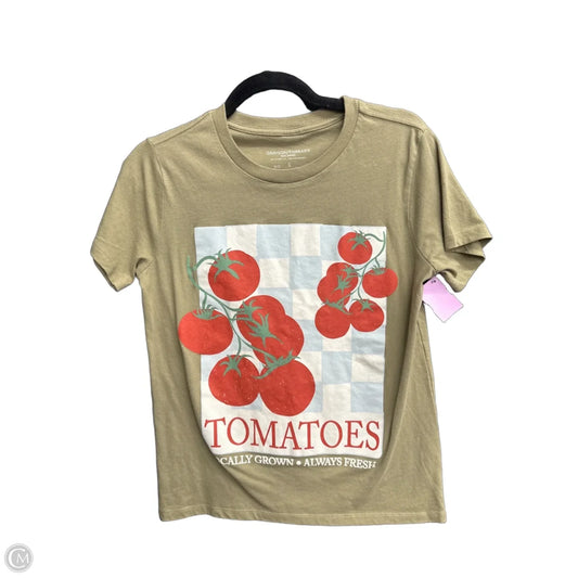 Top Short Sleeve By Grayson Threads In Green, Size: S