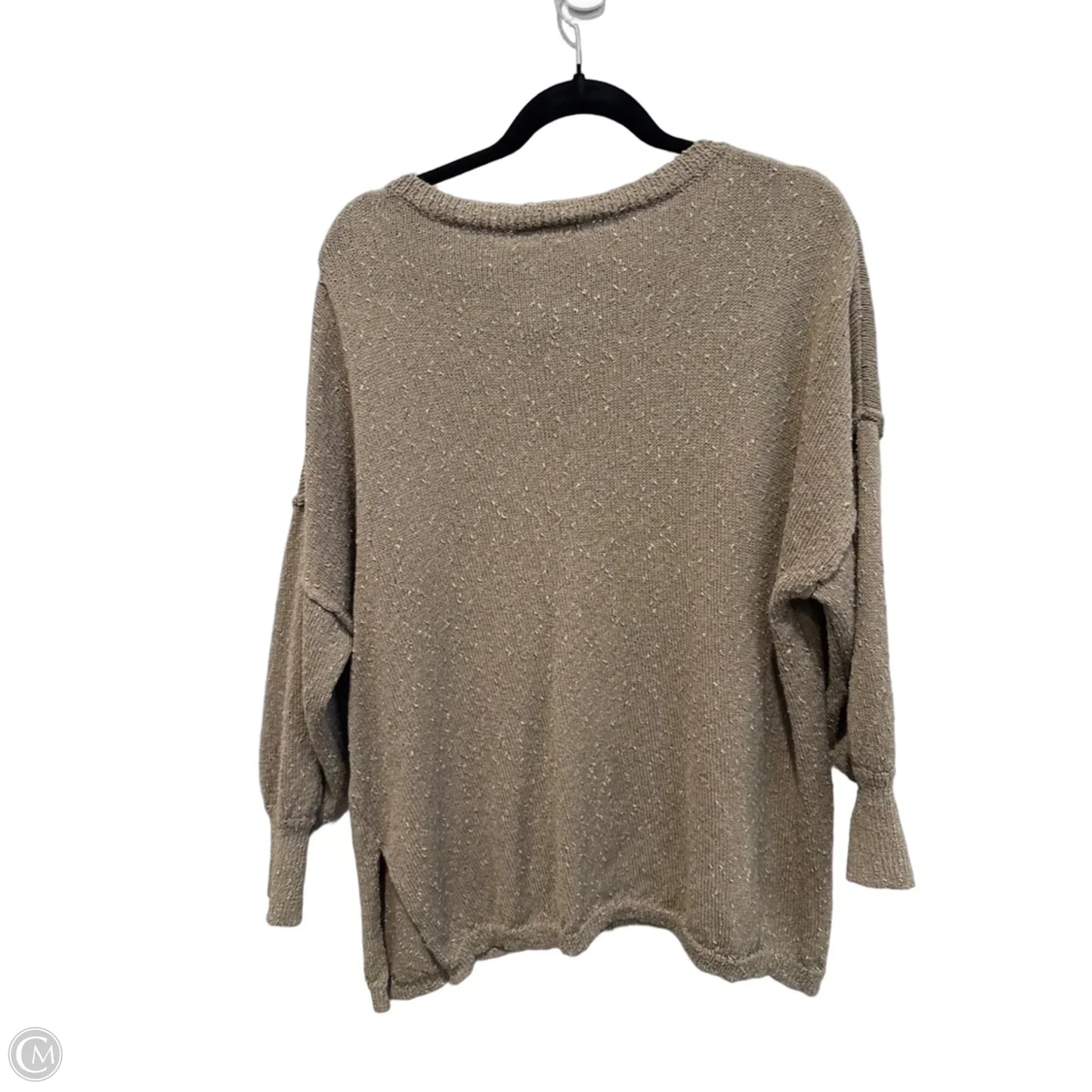 Sweater By Gilded Intent In Grey, Size: L