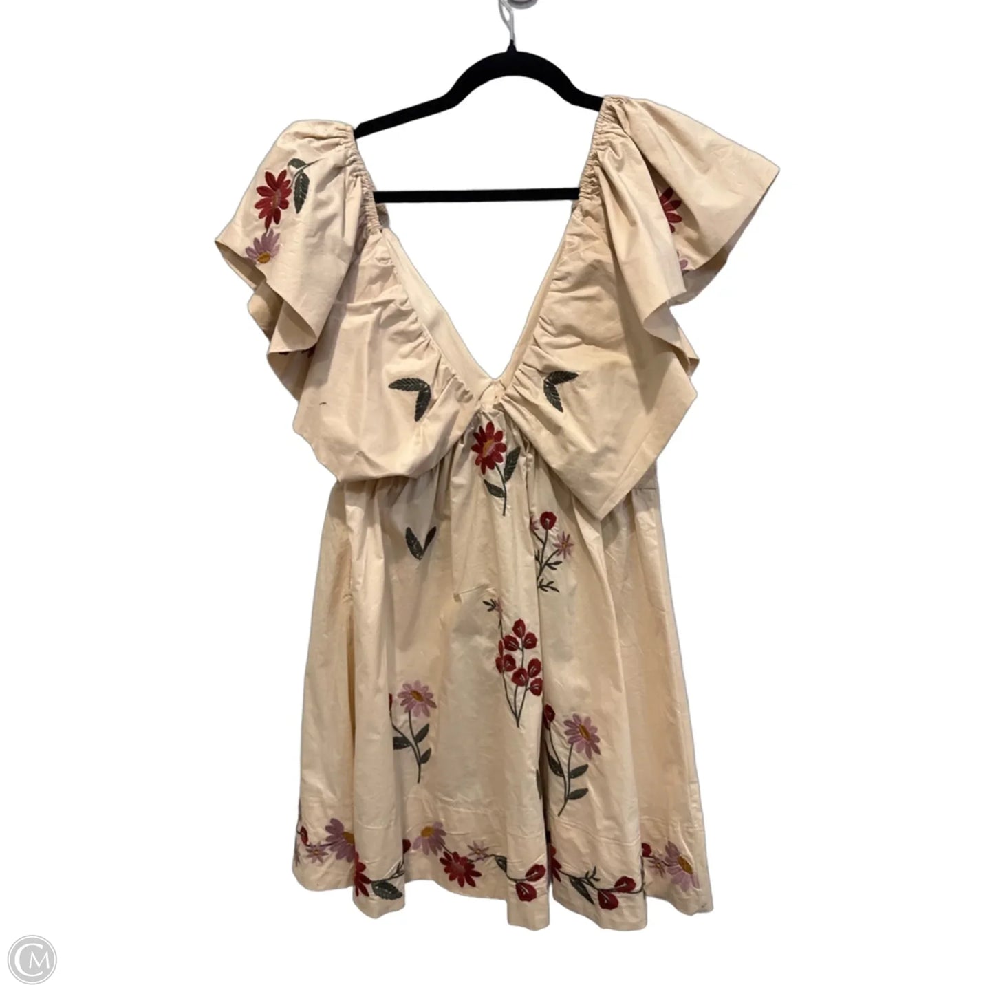 Dress Casual Midi By Mable In Tan, Size: M