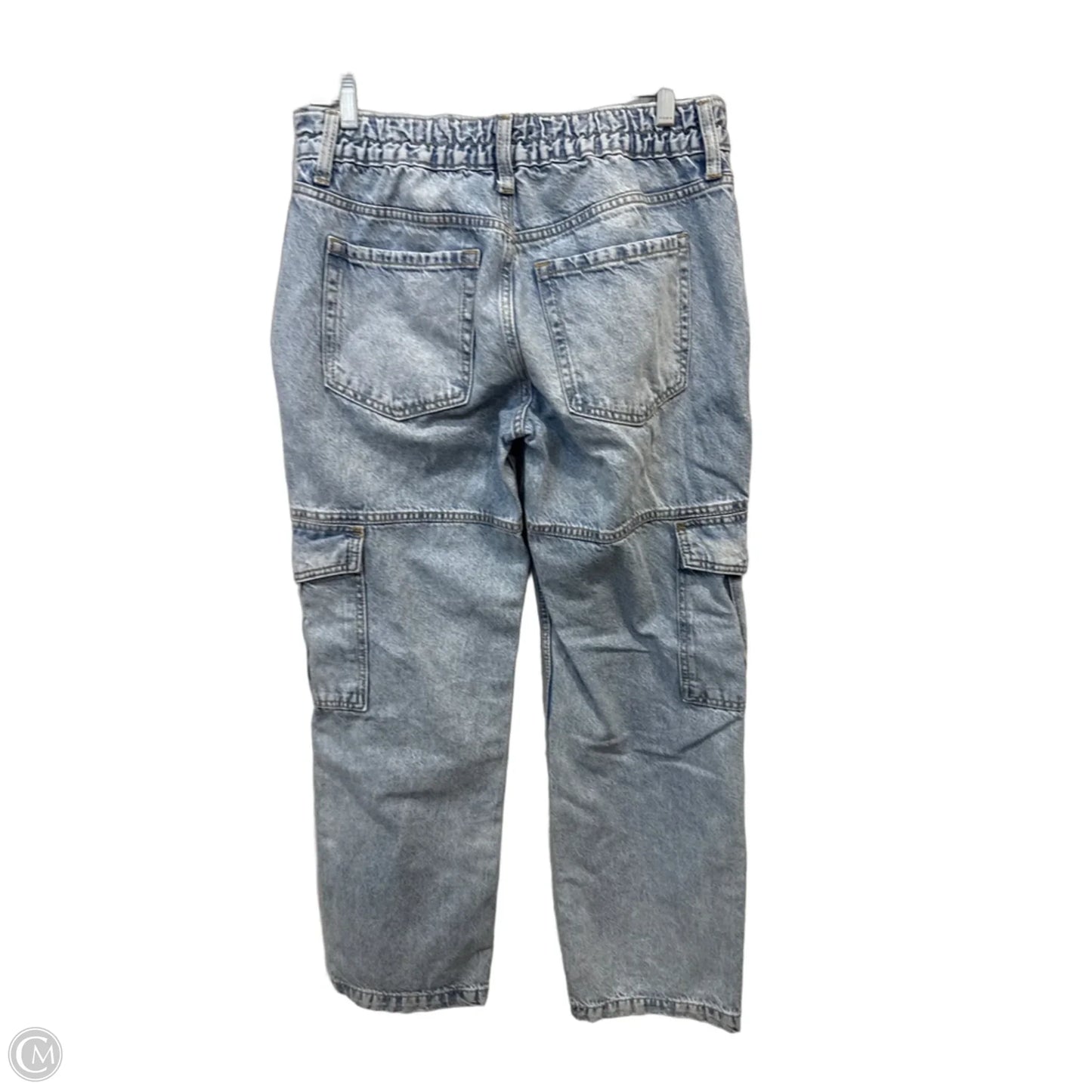 Jeans Wide Leg By Aeropostale In Blue Denim, Size: 8
