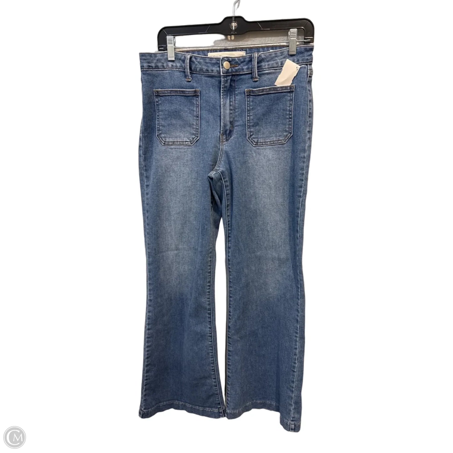 Jeans Straight By Clothes Mentor In Blue Denim, Size: 8