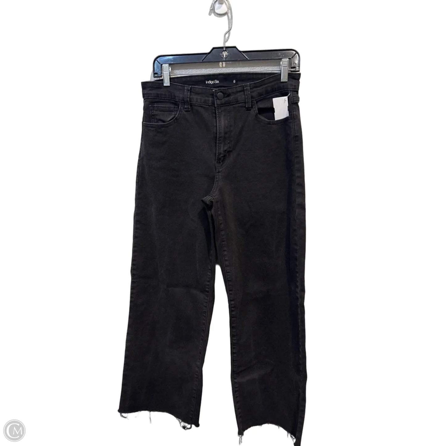 Jeans Wide Leg By Clothes Mentor In Black, Size: 8