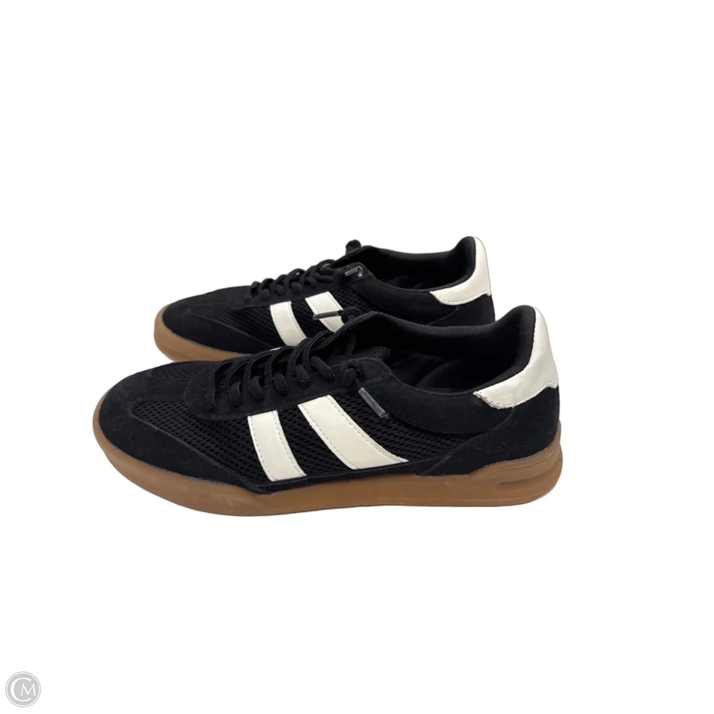 Shoes Sneakers By Clothes Mentor In Black, Size: 7.5