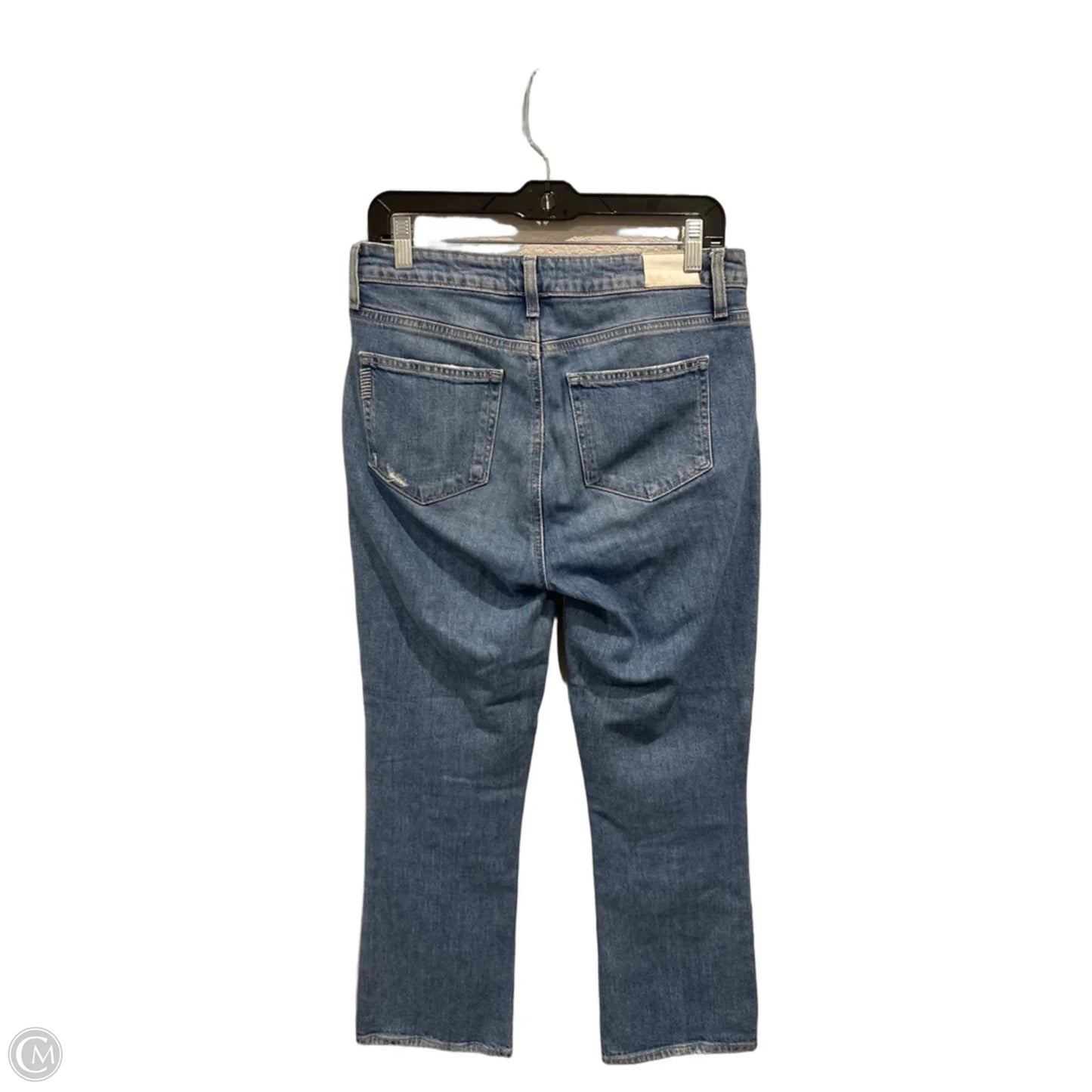 Jeans Wide Leg By Paige In Blue Denim, Size: 6
